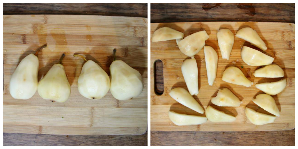 Vegan Pear Zucchini Tahini Tart - The Vegan Eskimo