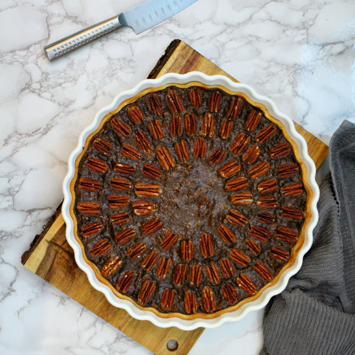 Vegan Pecan Pie - The Vegan Eskimo