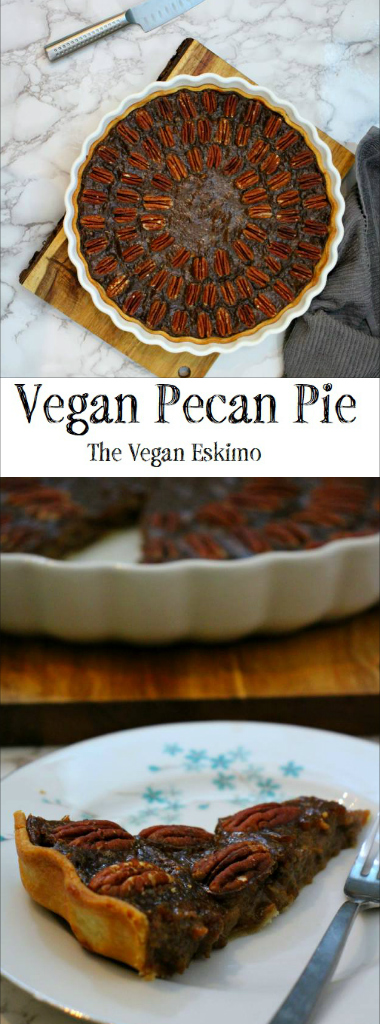 Vegan Pecan Pie - The Vegan Eskimo
