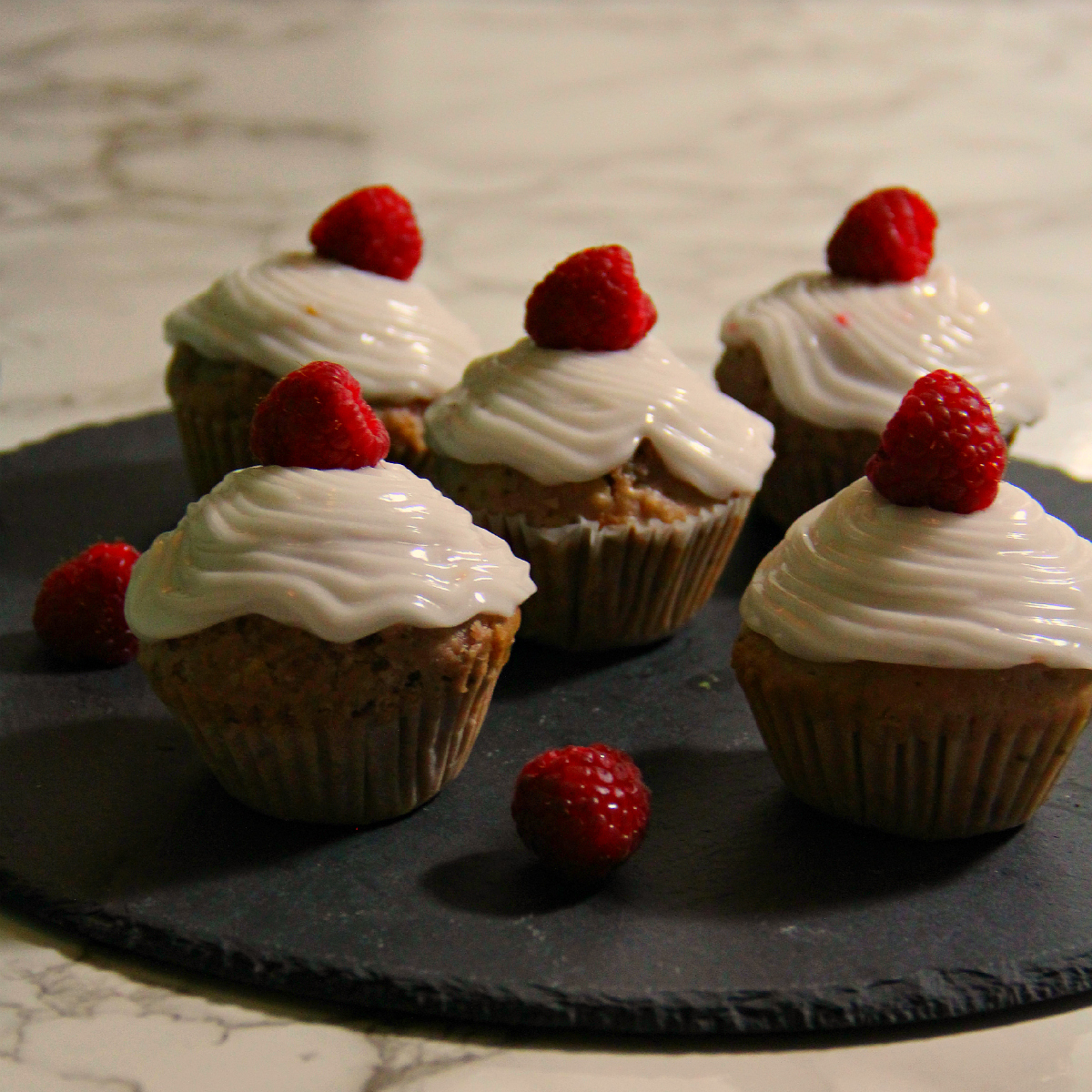 Vegan Raspberry Cupcakes & Cream Cheese Frosting - The Vegan Eskimo