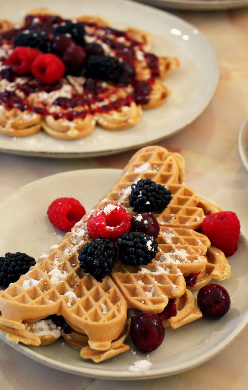 Vegan Scandinavian Waffles