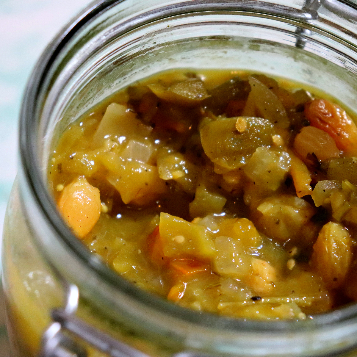 Green Tomato Chutney - The Vegan Eskimo