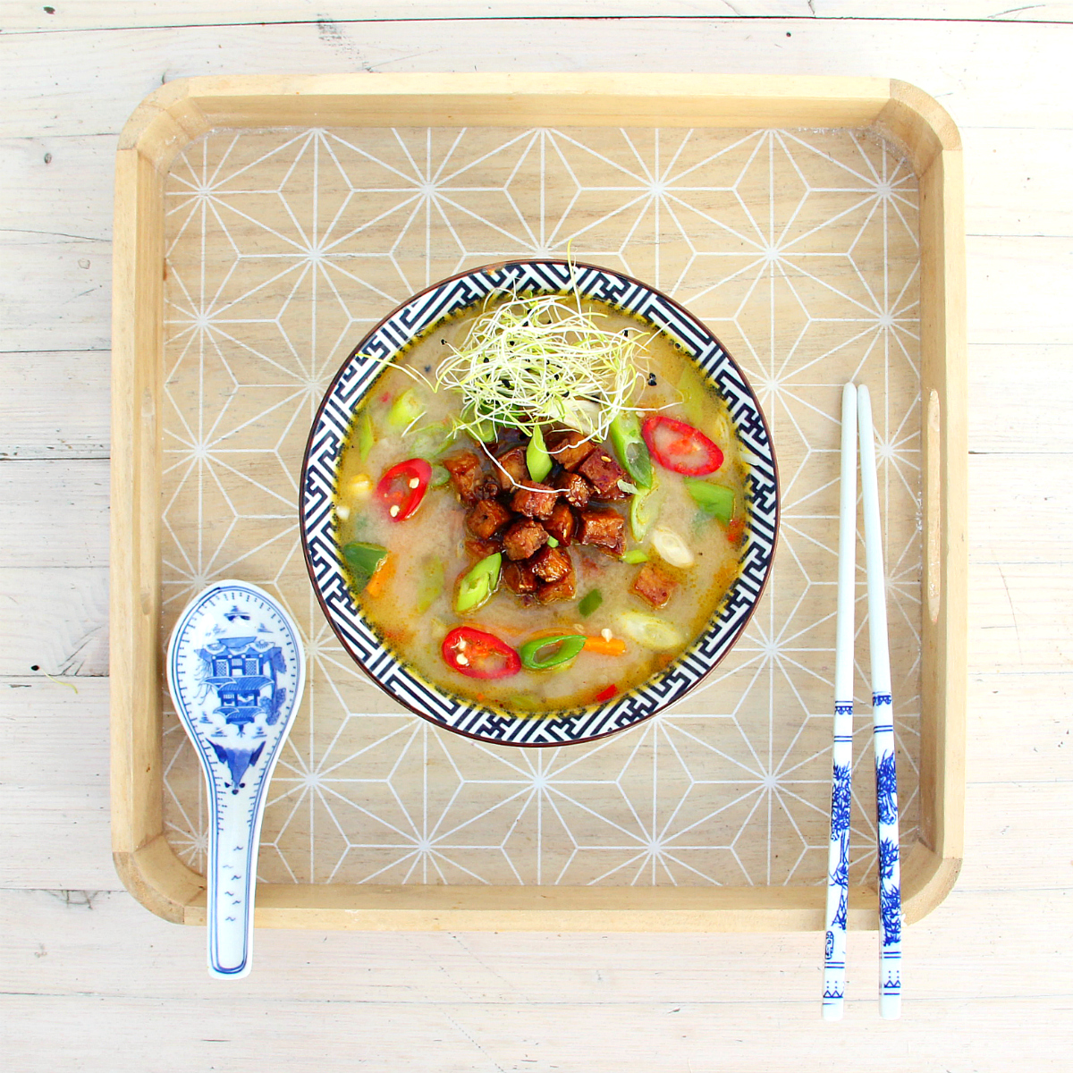 Hearty Vegan Miso Soup - The Vegan Eskimo
