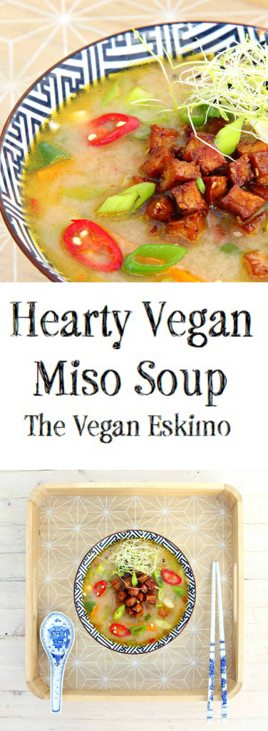 Hearty Vegan Miso Soup - The Vegan Eskimo