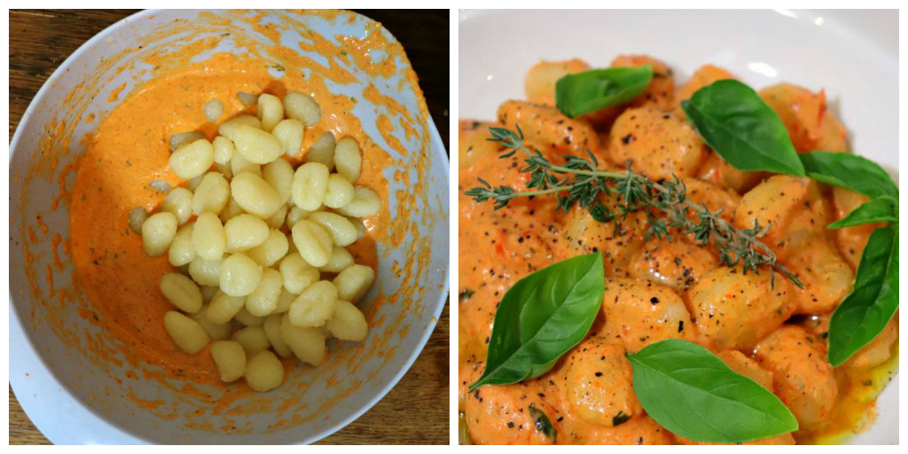 Vegan Roasted Bell Pepper & Gnocchi - The Vegan Eskimo