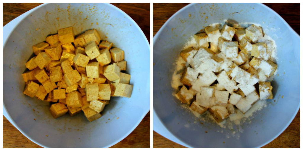 Spicy Orange Tofu, Veg & Sticky Rice - The Vegan Eskimo