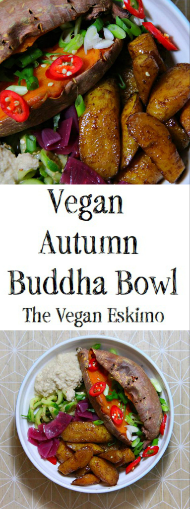 Vegan Autumn Buddha Bowl - The Vegan Eskimo