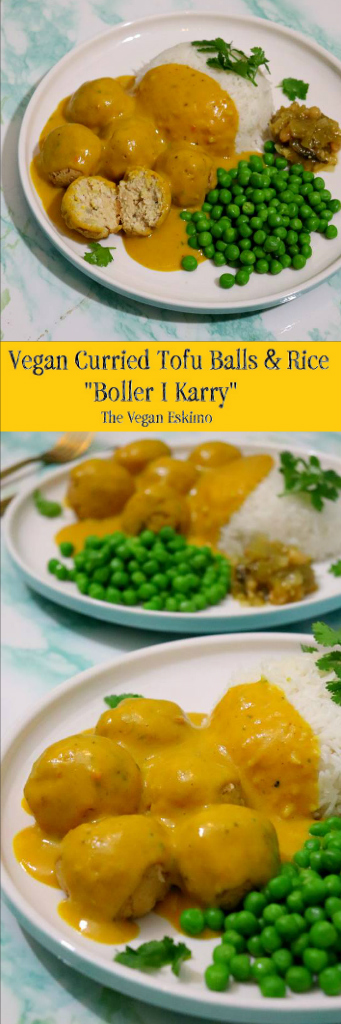Vegan Curried Balls & Rice / Boller I Karry - The Vegan Eskimo