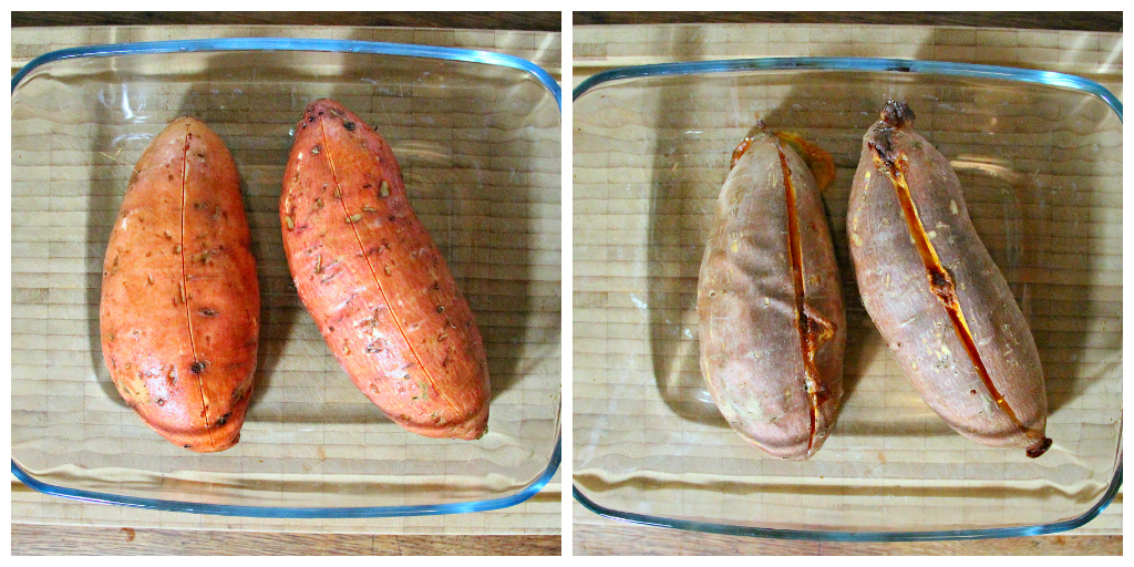 Vegan Double Baked Sweet Potato - The Vegan Eskimo