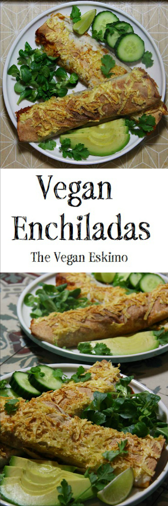 Vegan Enchiladas - The Vegan Eskimo