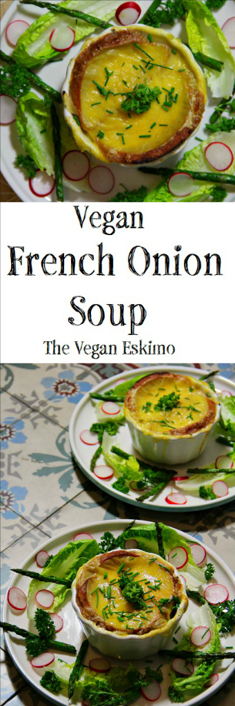 Vegan French Onion Soup - The Vegan Eskimo