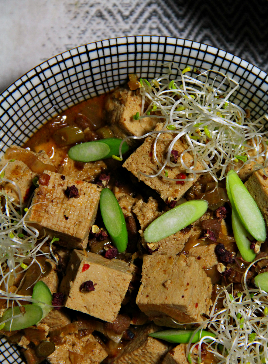 Vegan Sichuan Style Mapo Tofu - The Vegan Eskimo