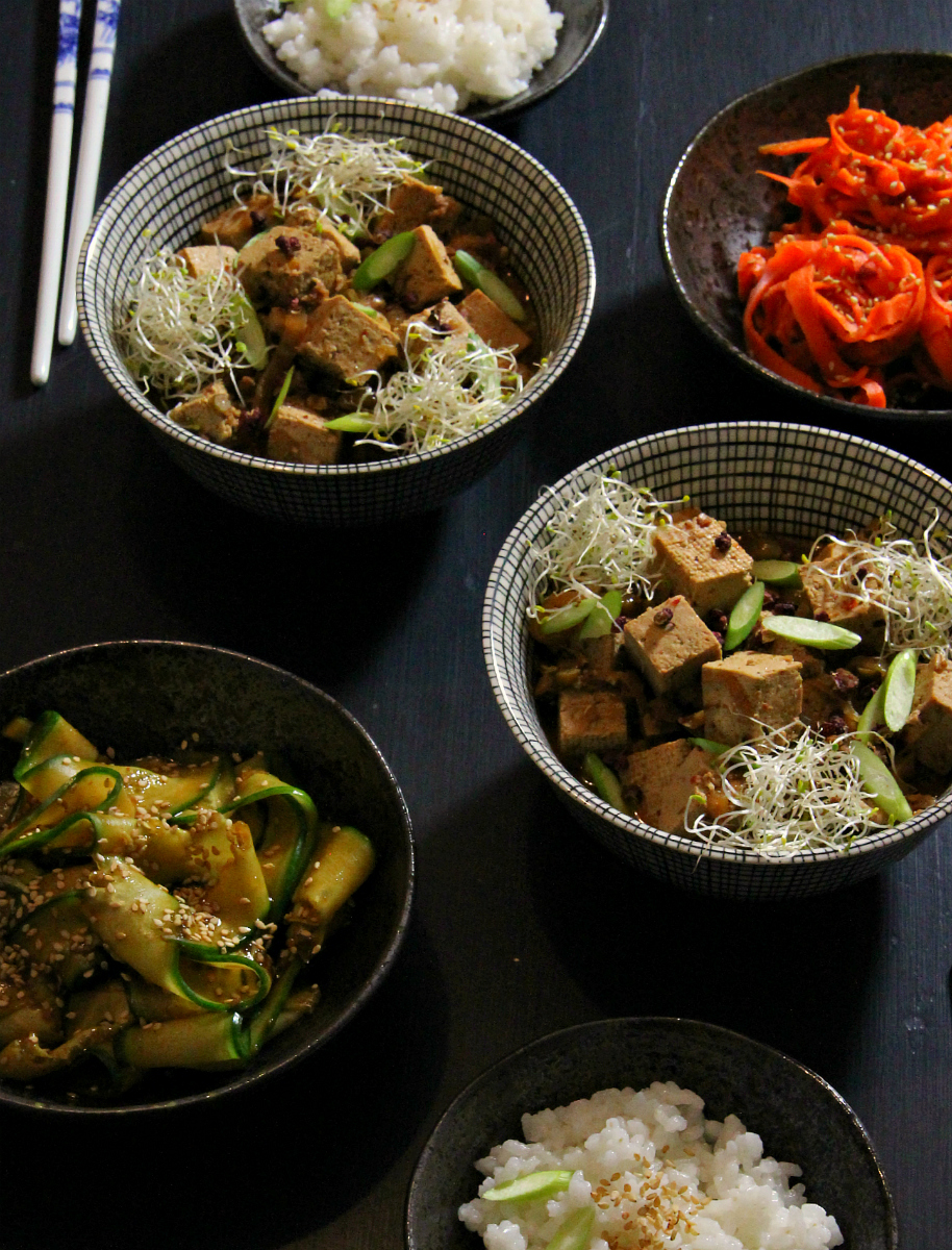 Vegan Sichuan Style Mapo Tofu - The Vegan Eskimo