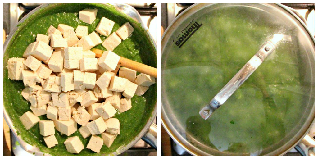 Vegan Punjabi Style Palak Tofu ‘Paneer’ - The Vegan Eskimo