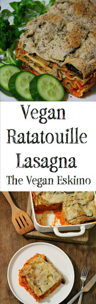 Vegan Ratatouille Lasagna - The Vegan Eskimo