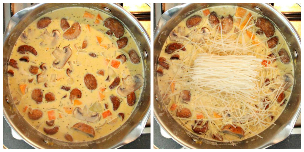 Vegan Roasted Mushroom Sweet Potato Soup - The Vegan Eskimo