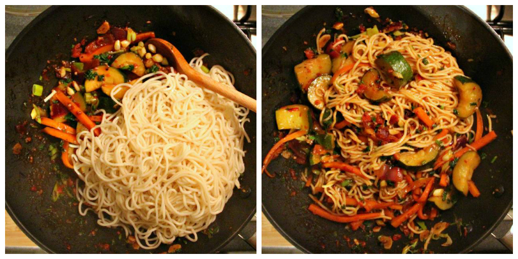 Vegan Sweet Chili Hakka Noodle Stir Fry - Sichuan Style - The Vegan Eskimo