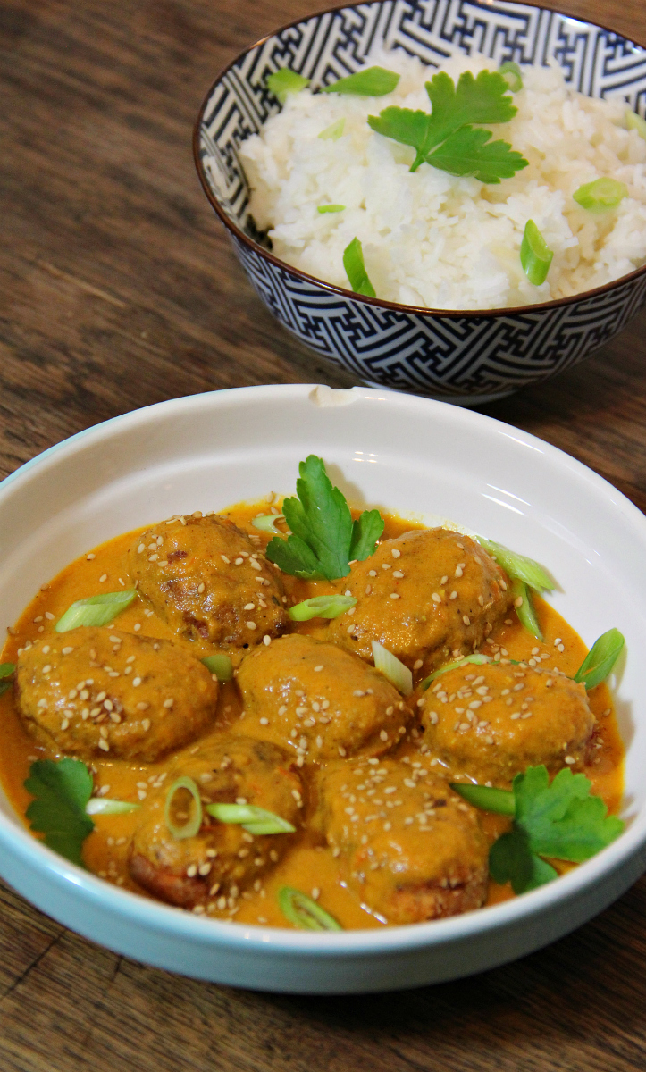 Vegan Seitan Sweet Potato Kofta Makhani - The Vegan Eskimo