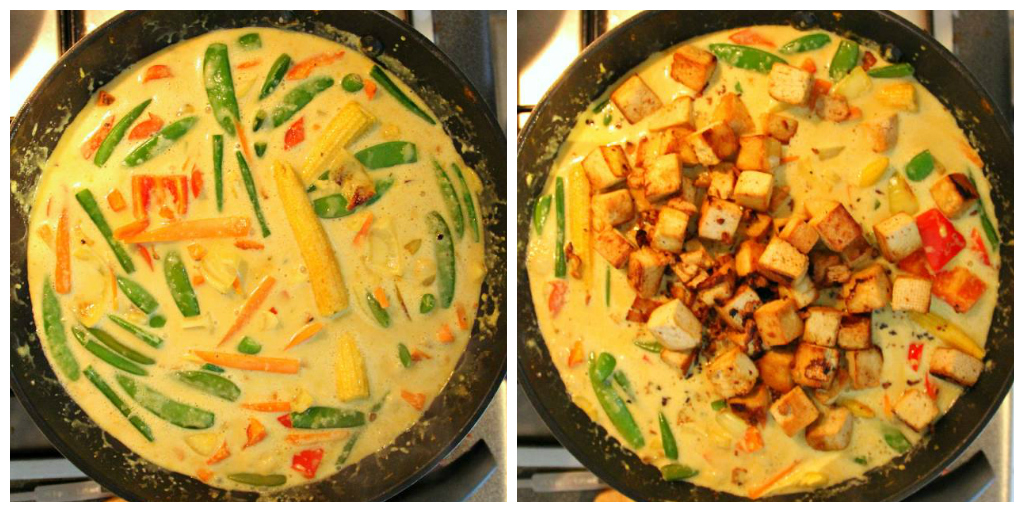 Vegan Tofu Yellow Coconut Curry & Rice - The Vegan Eskimo