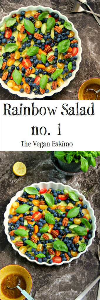 Rainbow salad no. 1 - The Vegan Eskimo