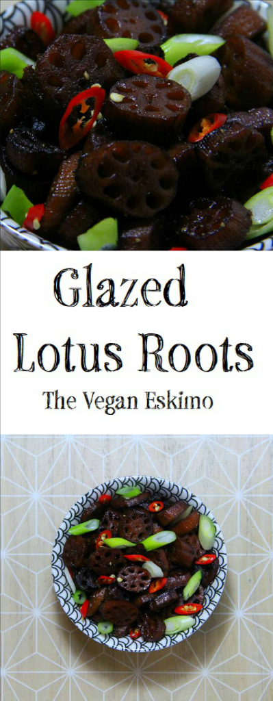 Glazed Lotus Roots - The Vegan Eskimo