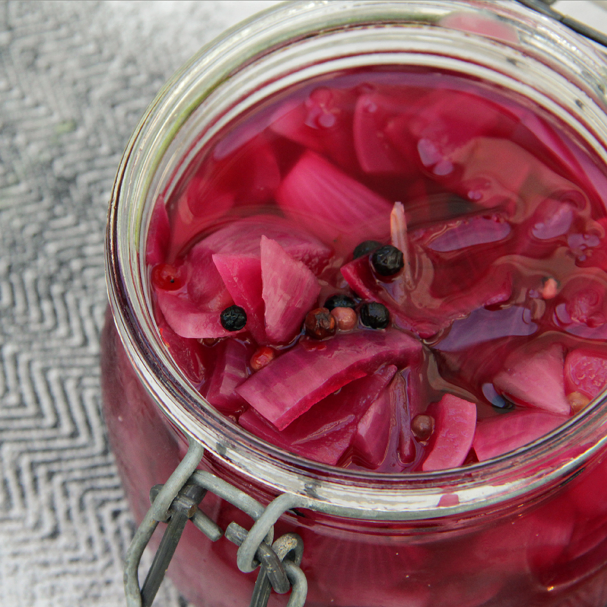 Pickled Red Onions - The Vegan Eskimo