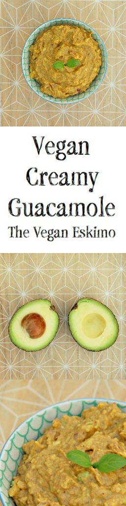 Vegan Creamy Guacamole - The Vegan Eskimo