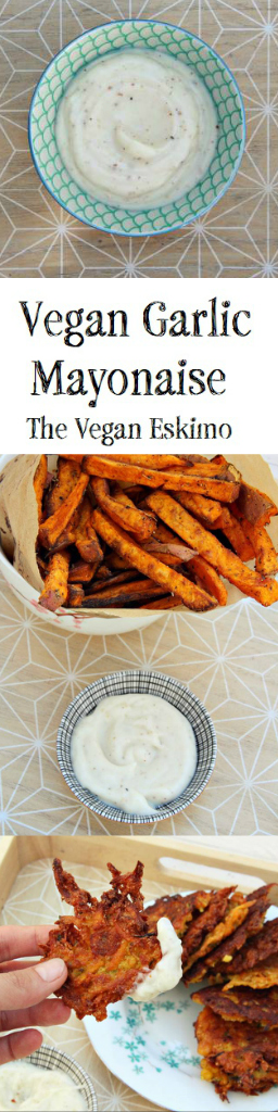 Vegan Garlic Mayonnaise - The Vegan Eskimo