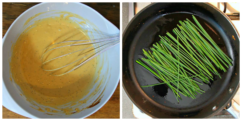 Vegan Korean Buchujeon / Chive Pancakes - The Vegan Eskimo