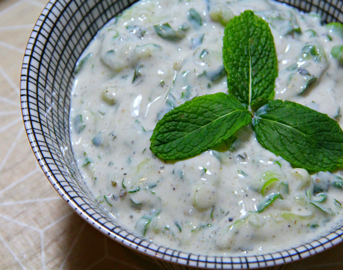 Vegan Raita - The Vegan Eskimo