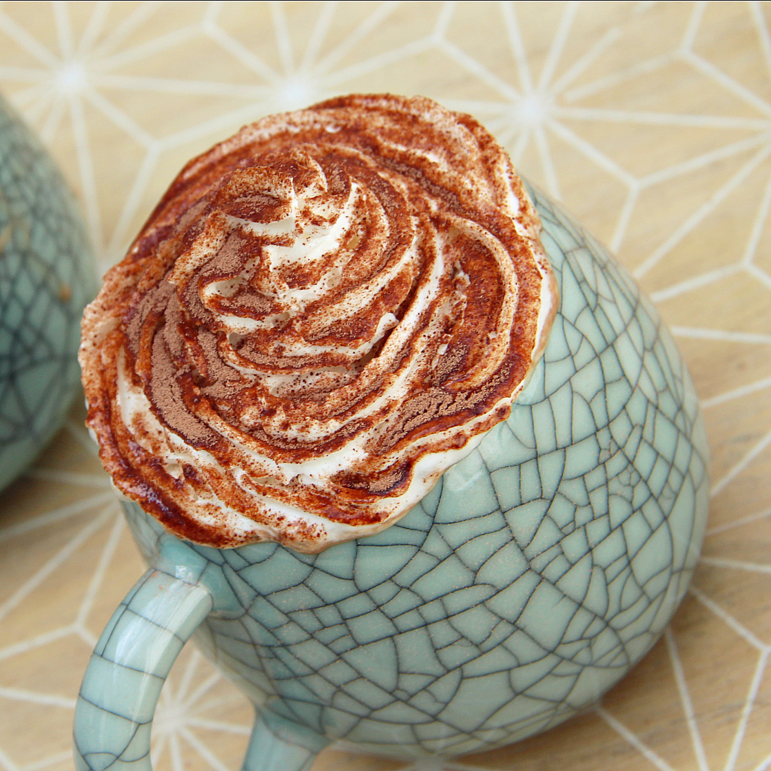 Vegan Hot Chocolate & Whipped Cream - The Vegan Eskimo
