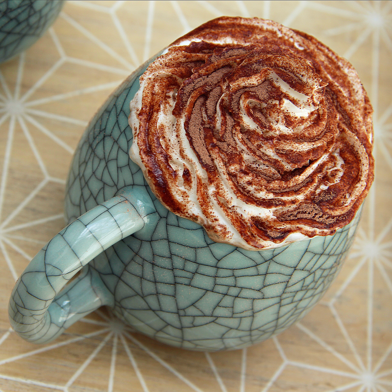 Vegan Hot Chocolate And Whipped Cream 9236